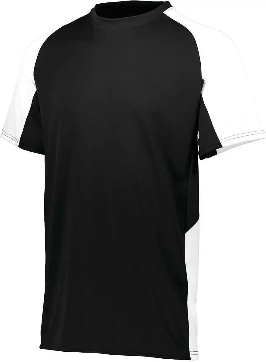 Augusta 1518 Youth Cutter Jersey Black White