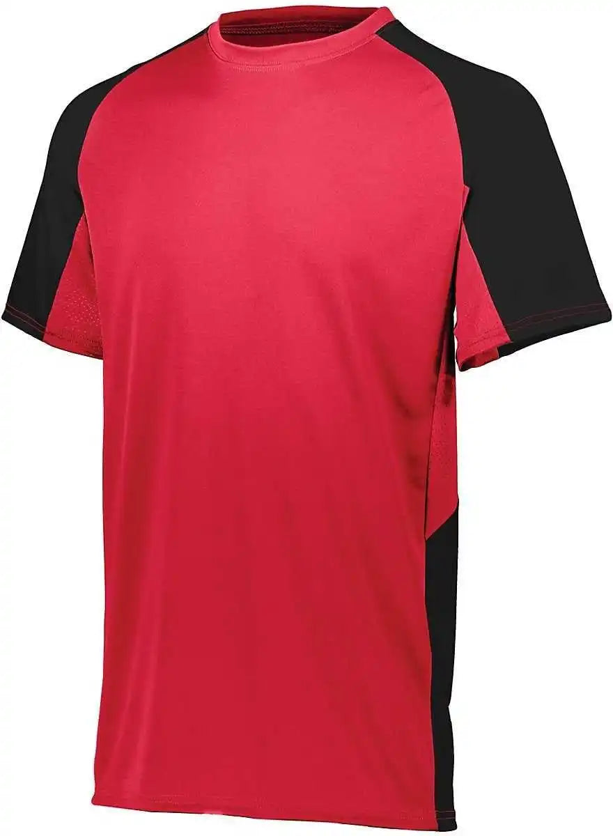 Augusta 1518 Youth Cutter Jersey Red Black
