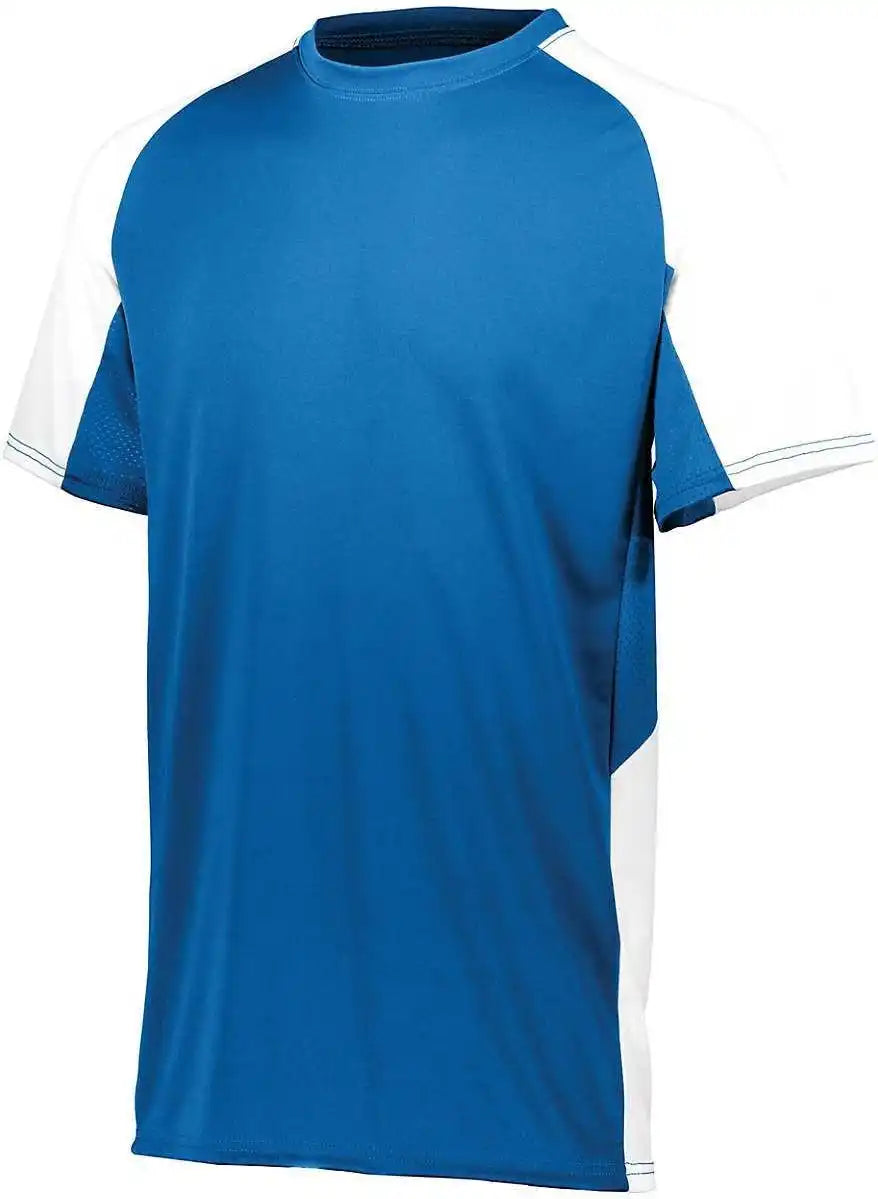 Augusta 1518 Youth Cutter Jersey Royal White