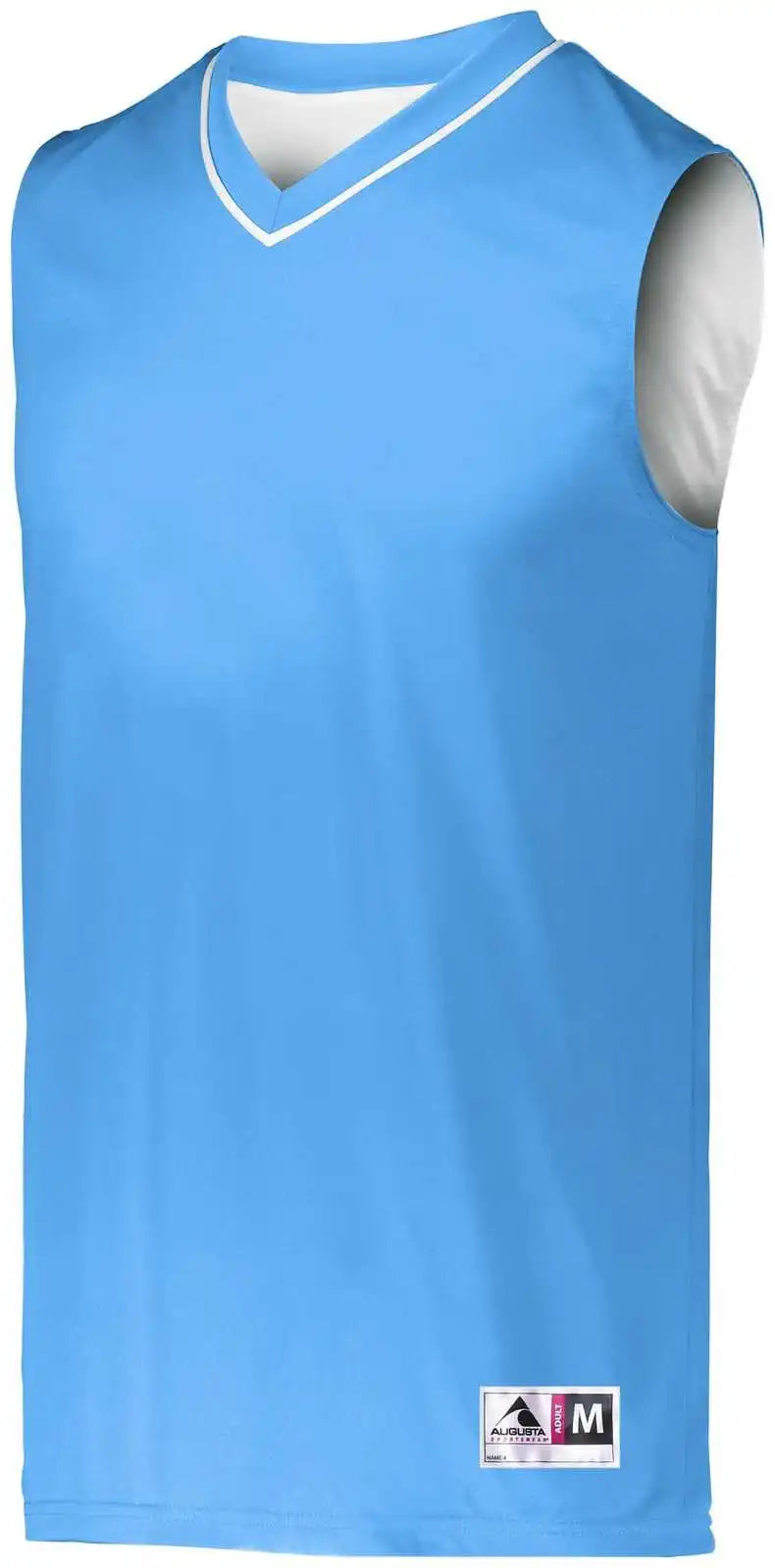Augusta 152 Reversible Two-color Jersey - Columbia Blue White