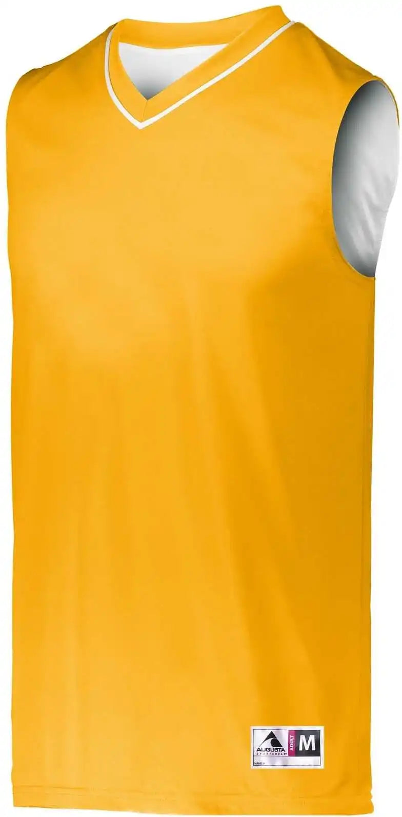 Augusta 152 Reversible Two-color Jersey - Gold White