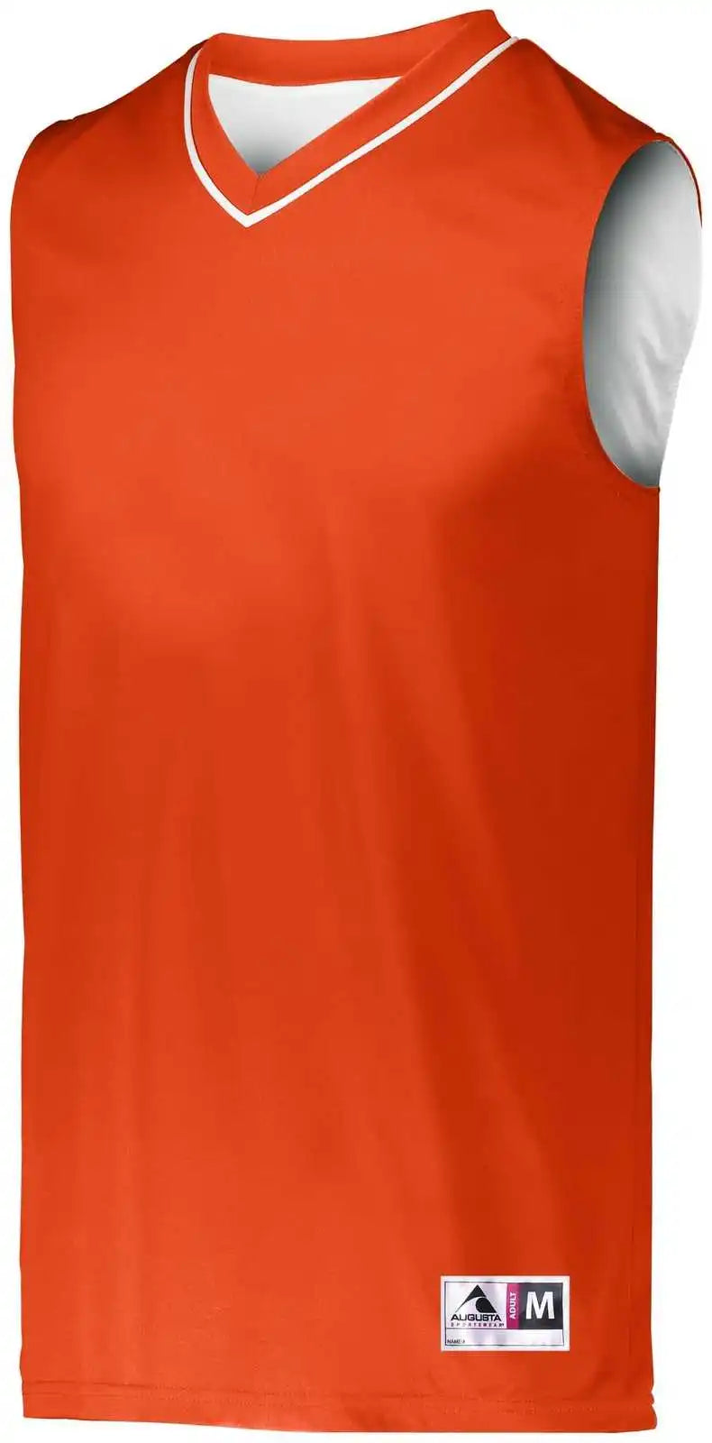 Augusta 152 Reversible Two-color Jersey - Orange White
