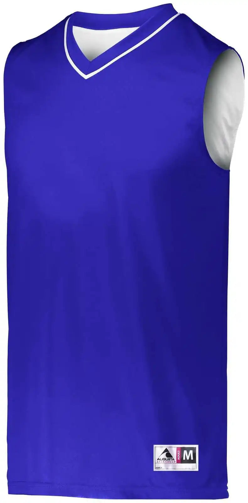 Augusta 152 Reversible Two-color Jersey - Purple White