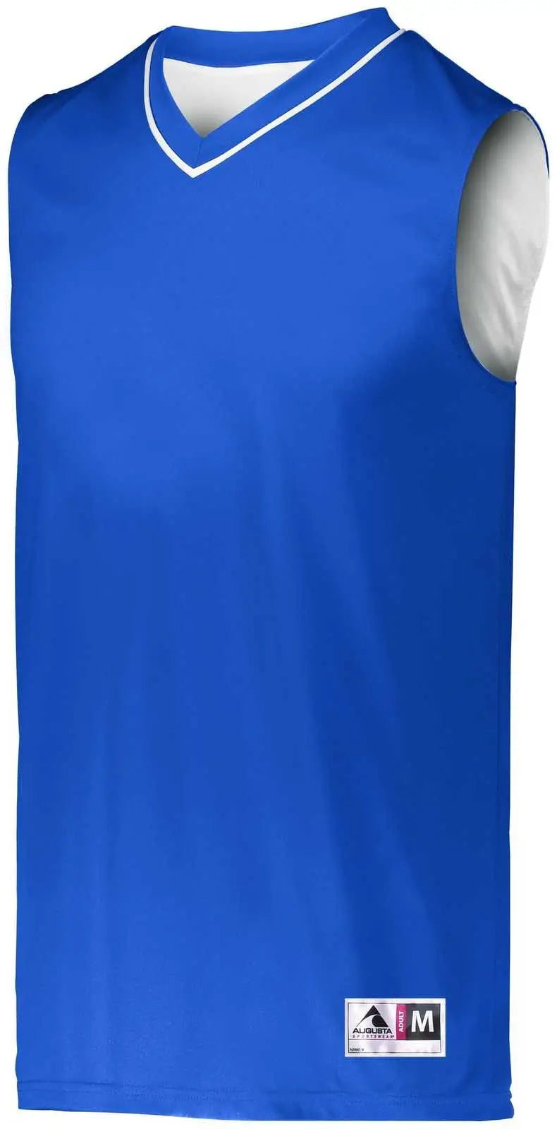 Augusta 153 Youth Reversible Two-color Jersey - Royal White