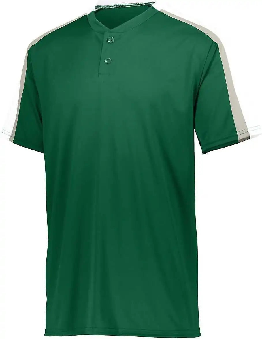 Augusta 1557 Power Plus Jersey 2.0 - Dark Green White Silver Grey