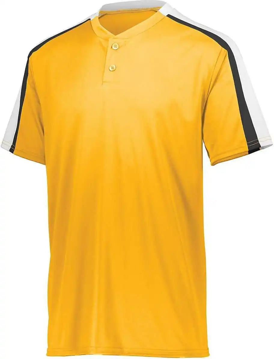Augusta 1558 Youth Power Plus Jersey 2.0 Gold White Black