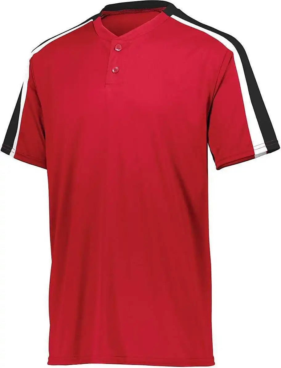 Augusta 1558 Youth Power Plus Jersey 2.0 Red Black White