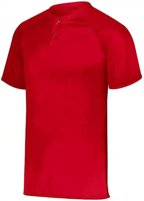 Augusta 1565 Attain Two Button Jersey Red
