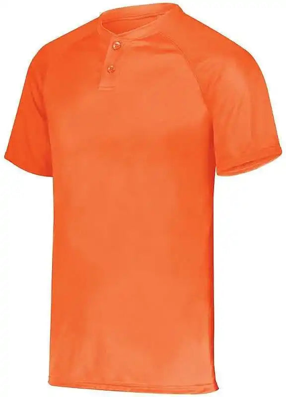 Augusta 1566 Youth Attain Two-button Jersey - Power Orange - s