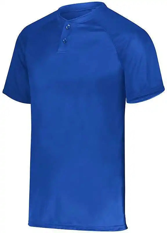 Augusta 1566 Youth Attain Two Button Jersey Royal
