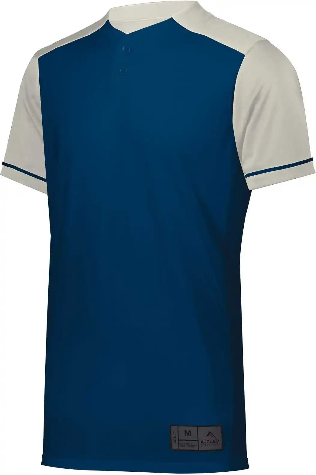 Augusta 1569 Youth Closer Jersey - Navy Silver Grey