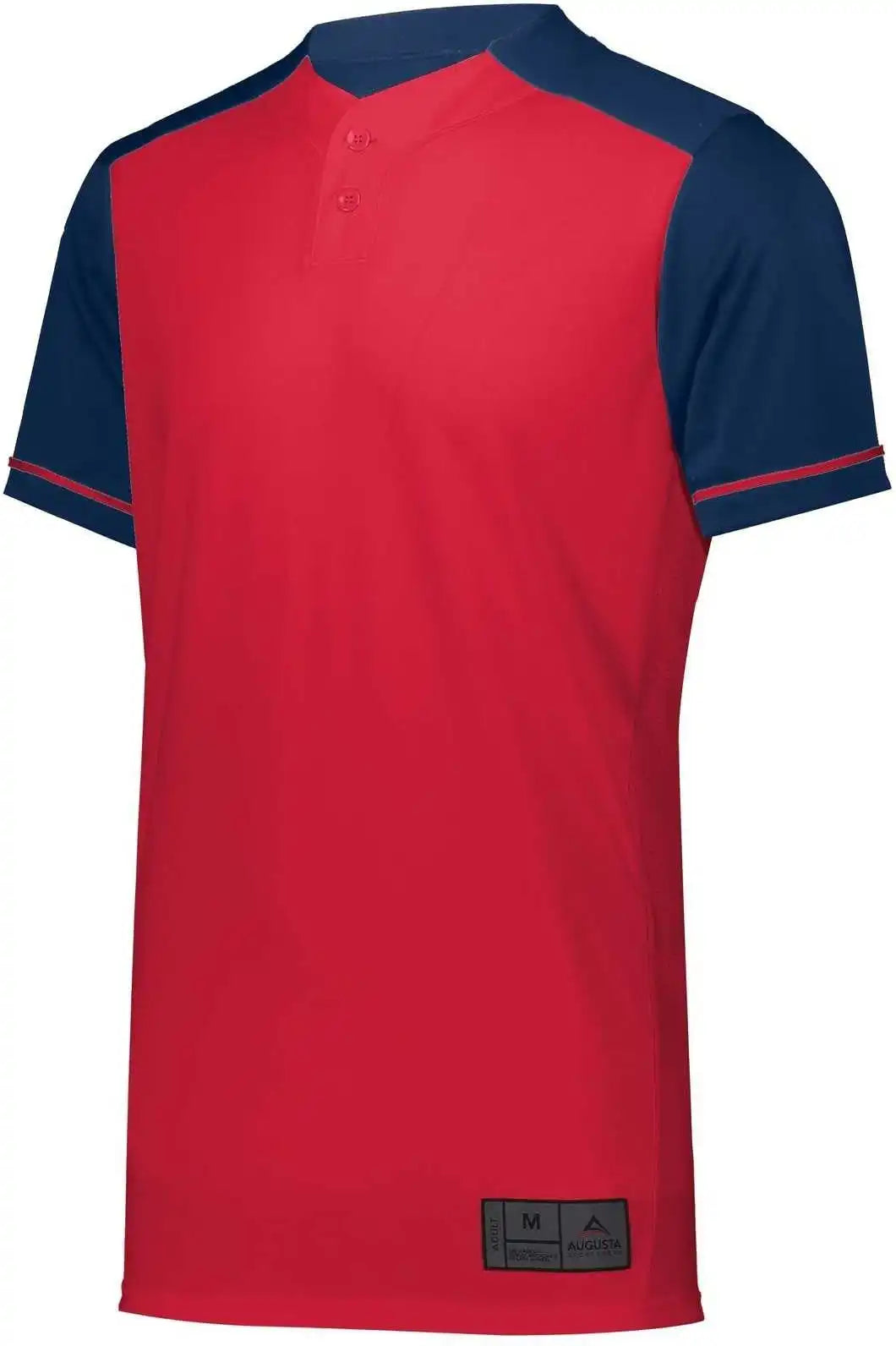 Augusta 1569 Youth Closer Jersey - Scarlet Navy