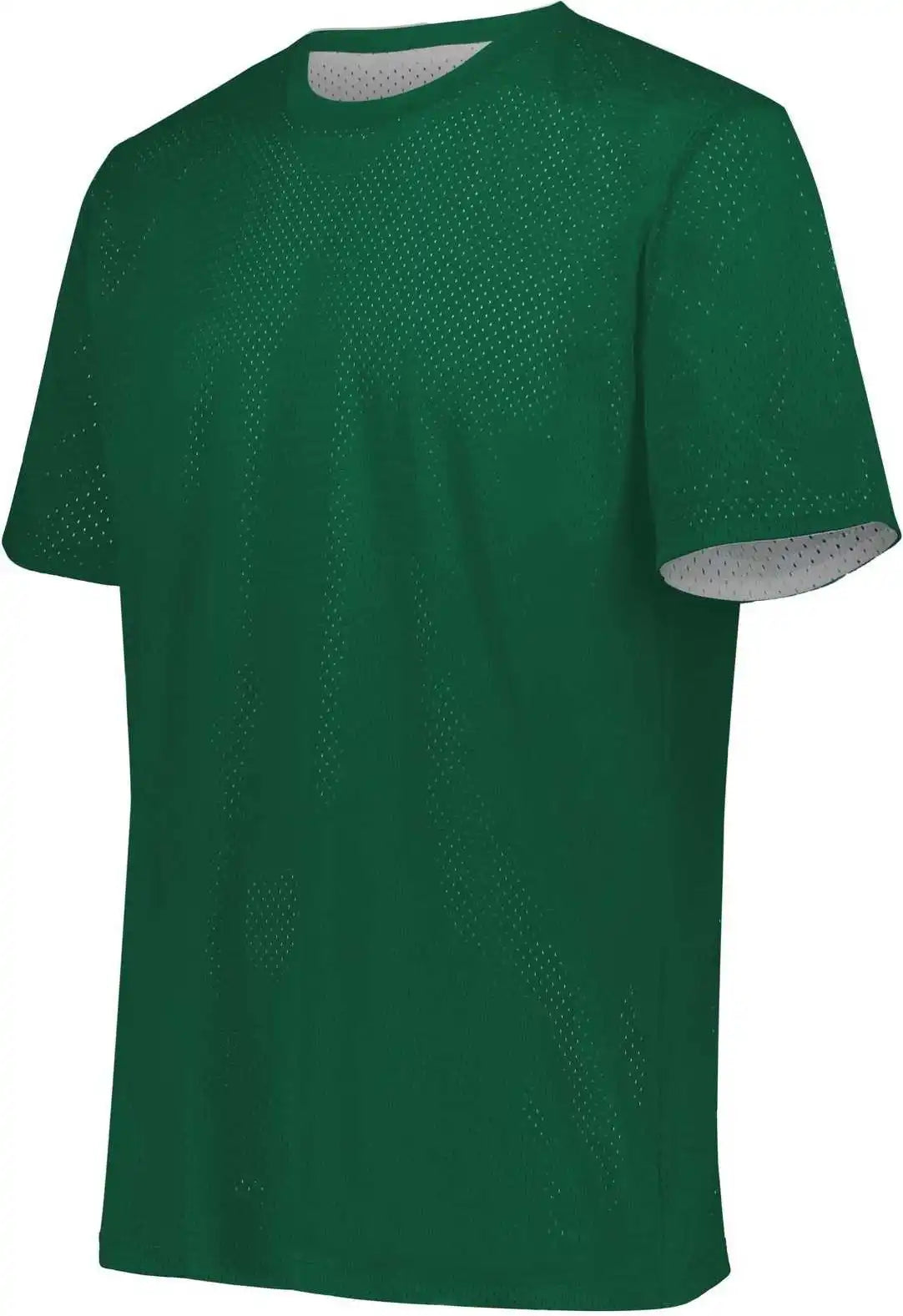 Augusta 1602 Short Sleeve Mesh Reversible Jersey Dark Green White