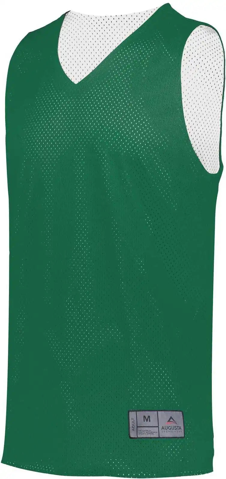 Augusta 161 Tricot Mesh Reversible Jersey 2.0 - Dark Green White