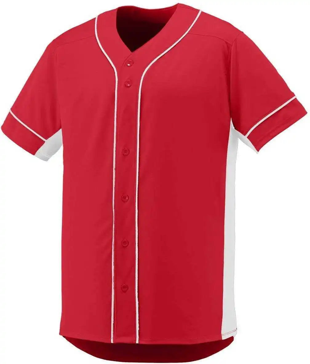 Augusta 1660 Slugger Jersey - Red White