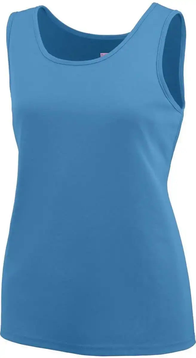 Augusta 1705 Ladies Training Tank Columbia Blue