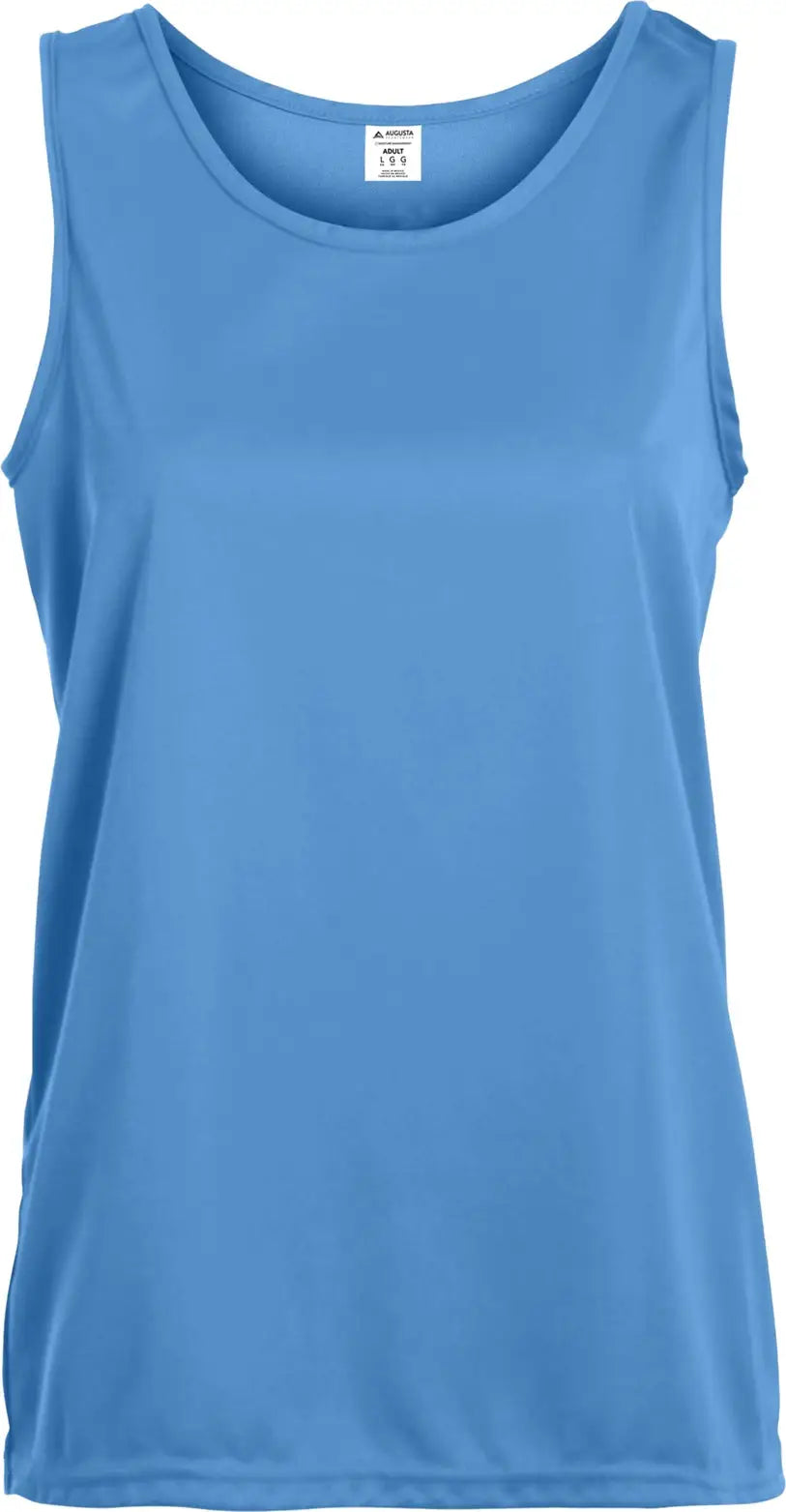 Augusta 1705 Ladies Training Tank - Columbia Blue