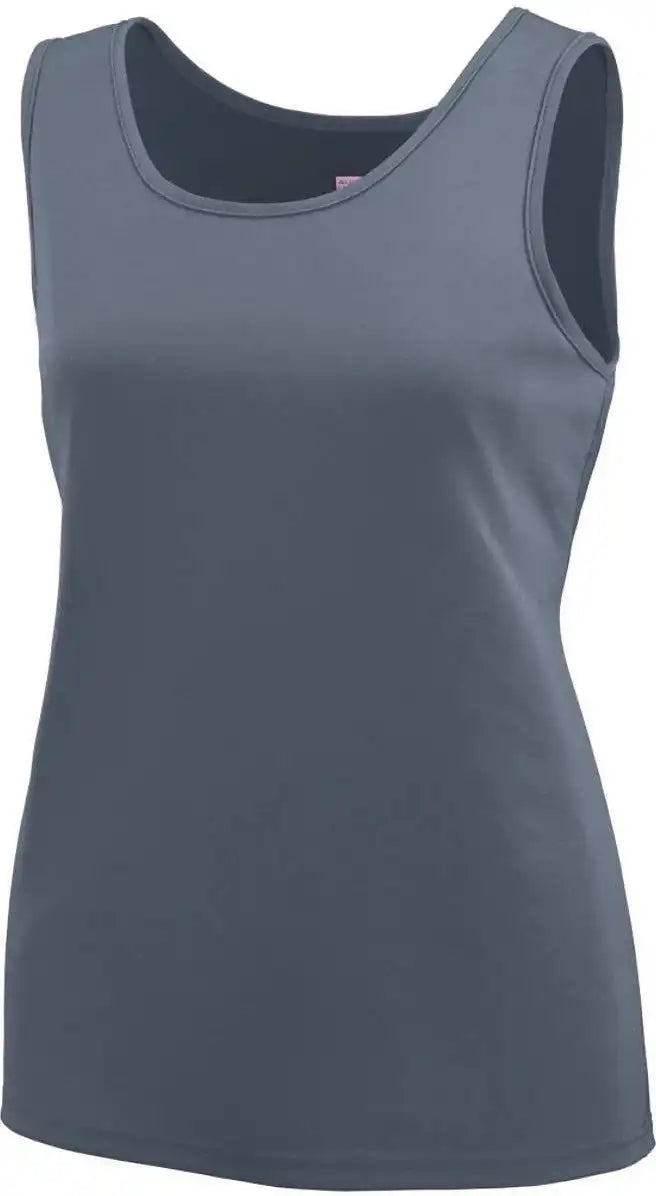 Augusta 1705 Ladies Training Tank Dark Gray