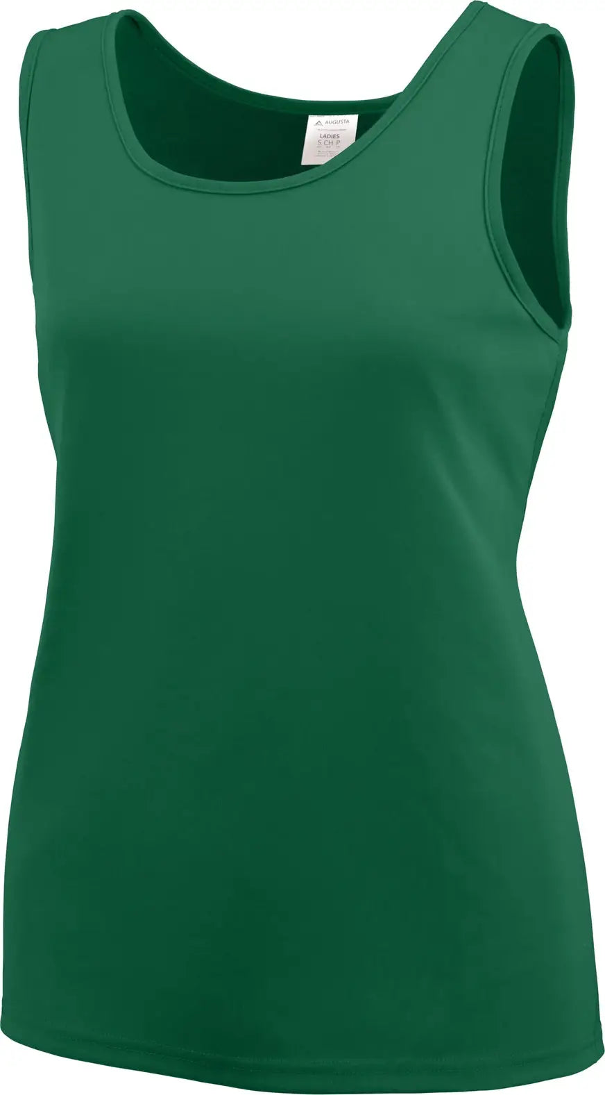 Augusta 1705 Ladies Training Tank - Dark Green - Xs