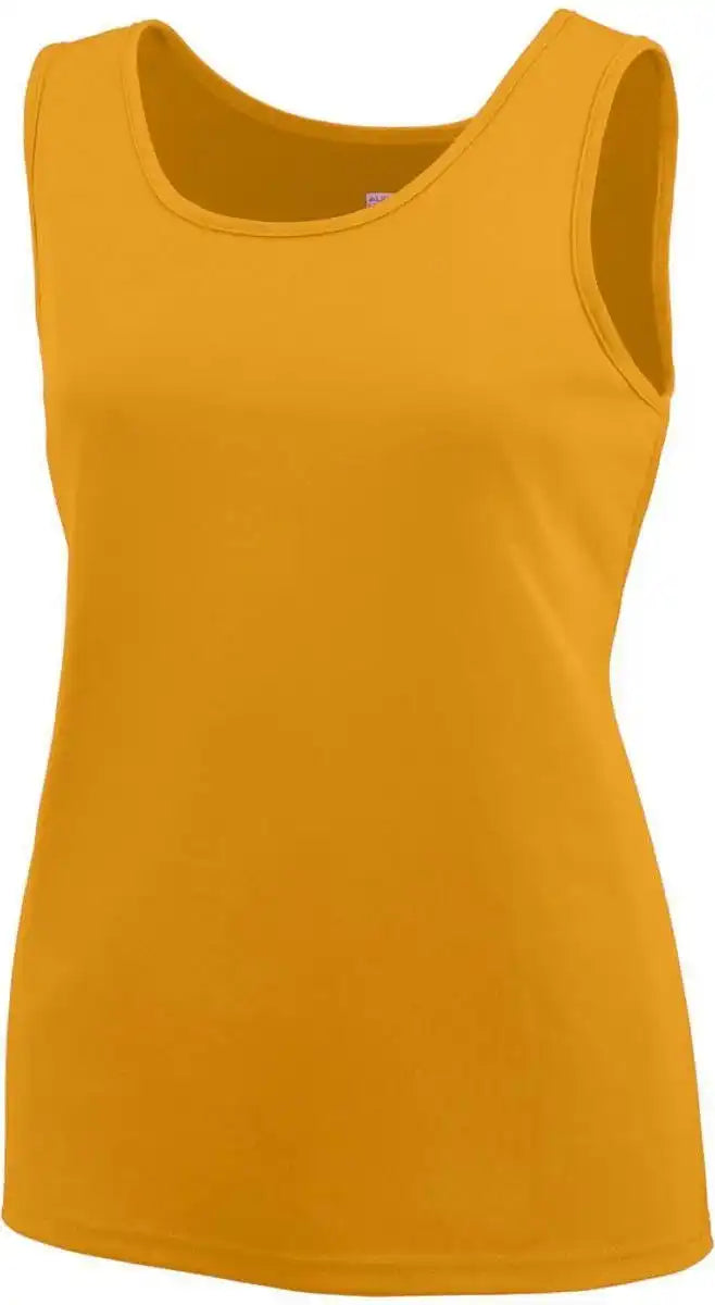 Augusta 1705 Ladies Training Tank Gold