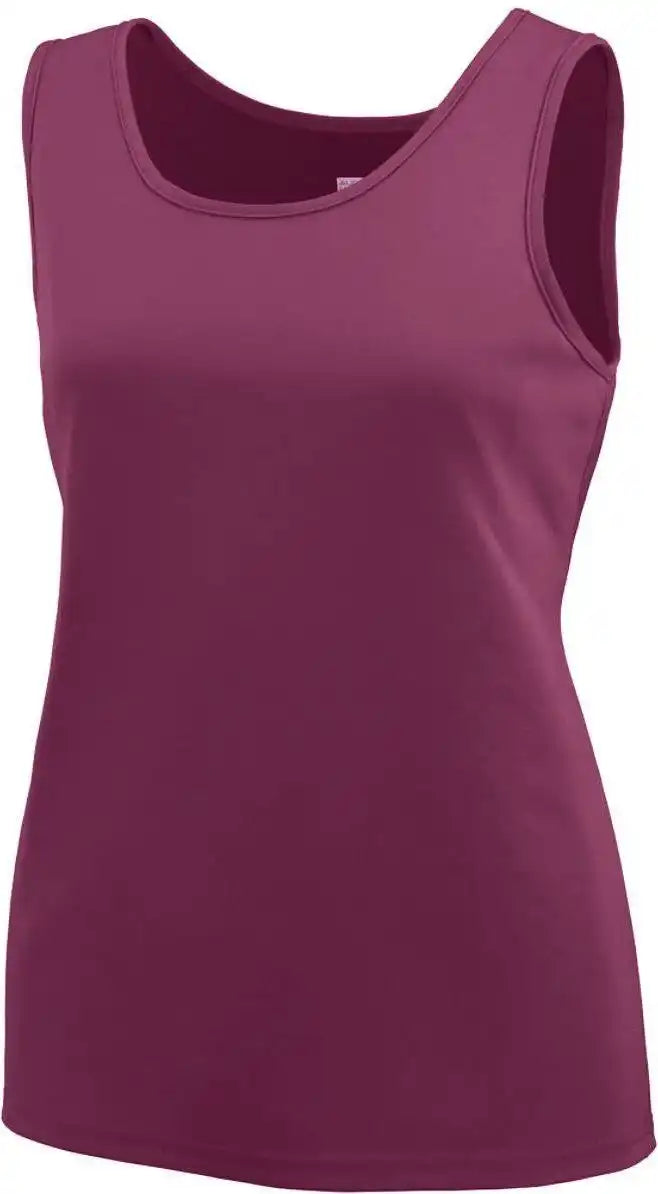 Augusta 1705 Ladies Training Tank - Maroon