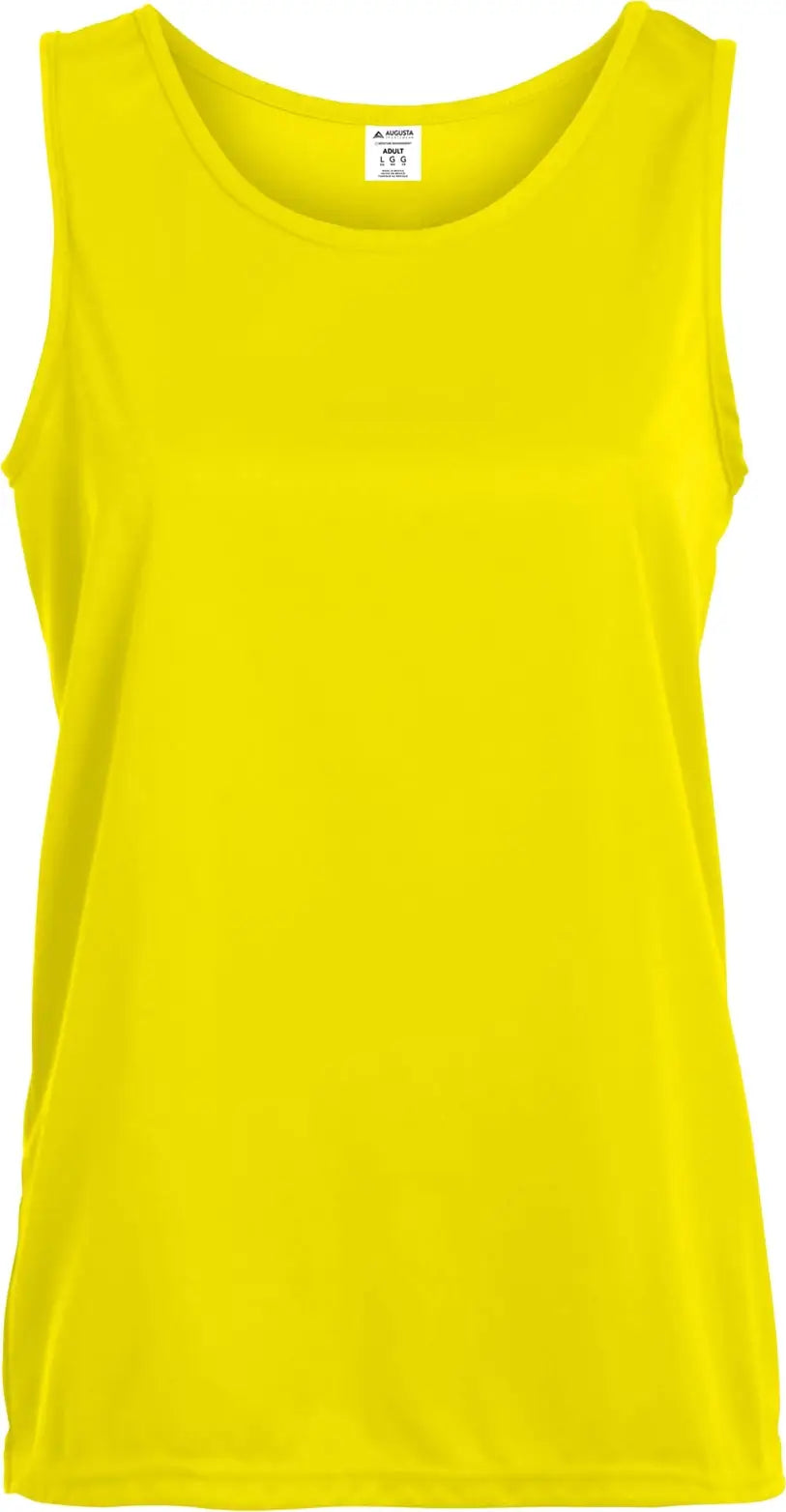 Augusta 1705 Ladies Training Tank - Power Yellow - Xs