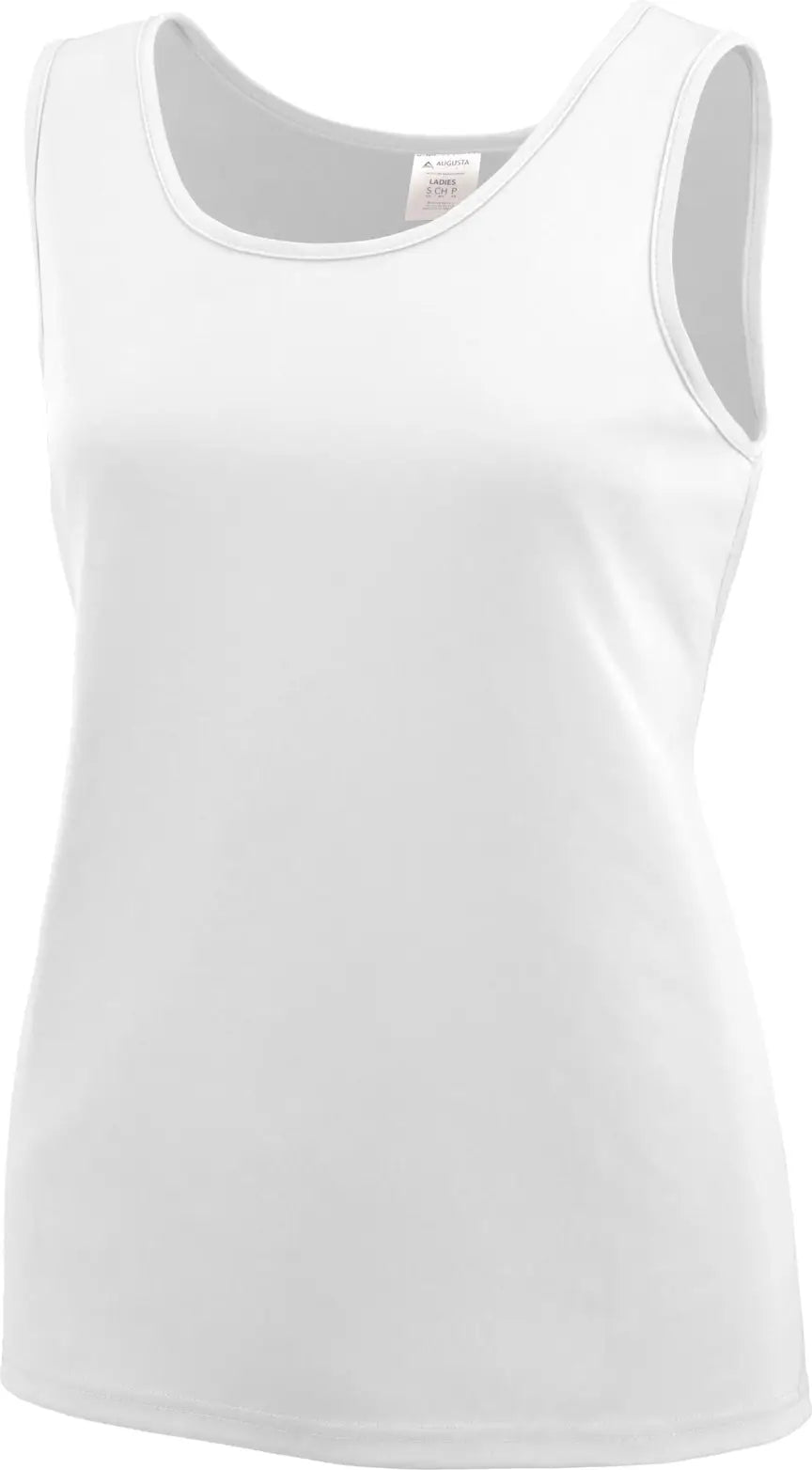 Augusta 1705 Ladies Training Tank - White - Xs