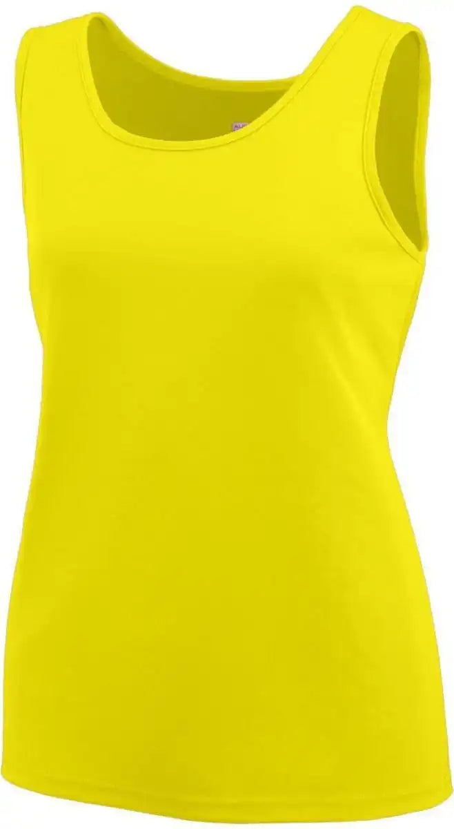 Augusta 1705 Ladies Training Tank Yellow