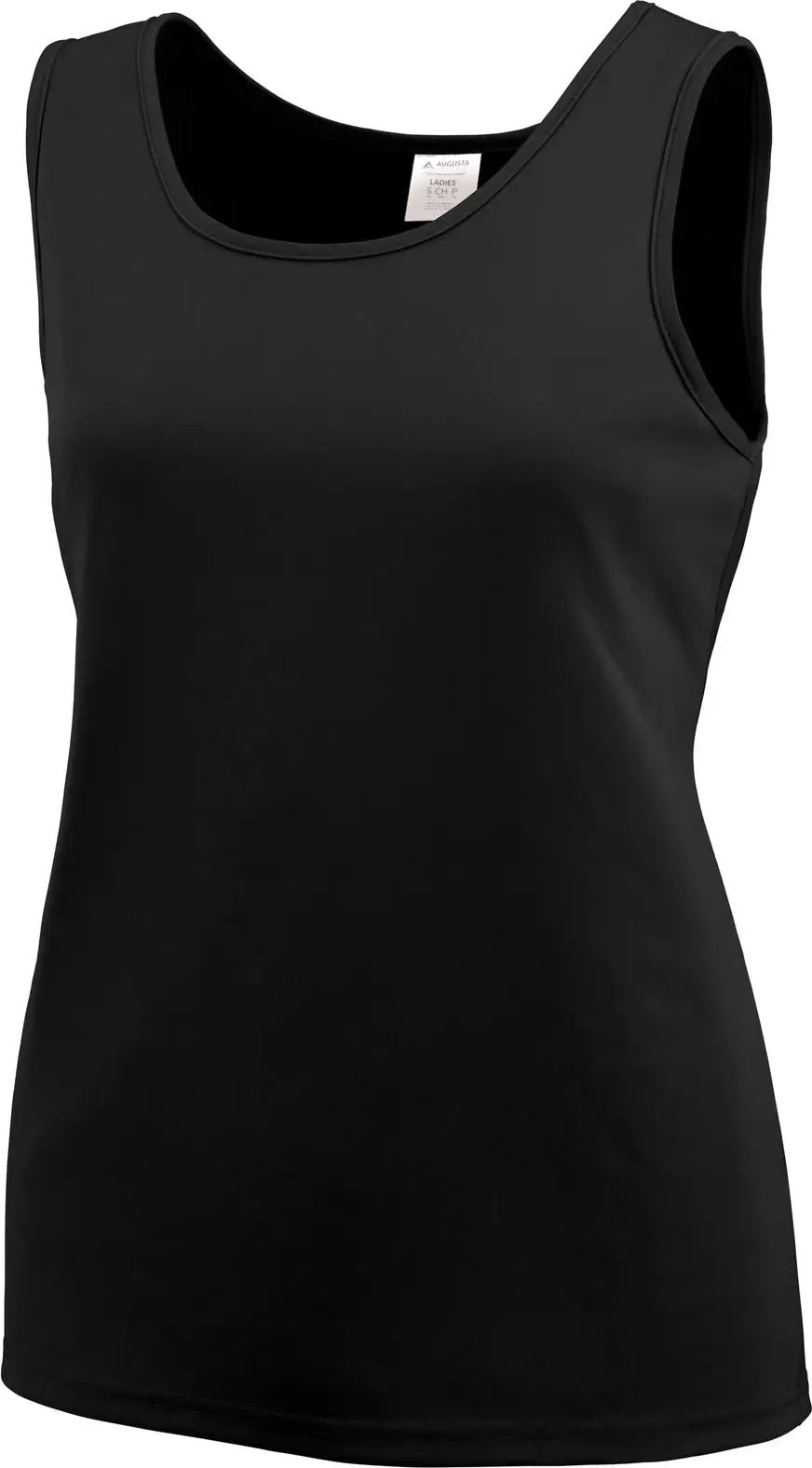 Augusta 1706 Girls Training Tank - Black - s