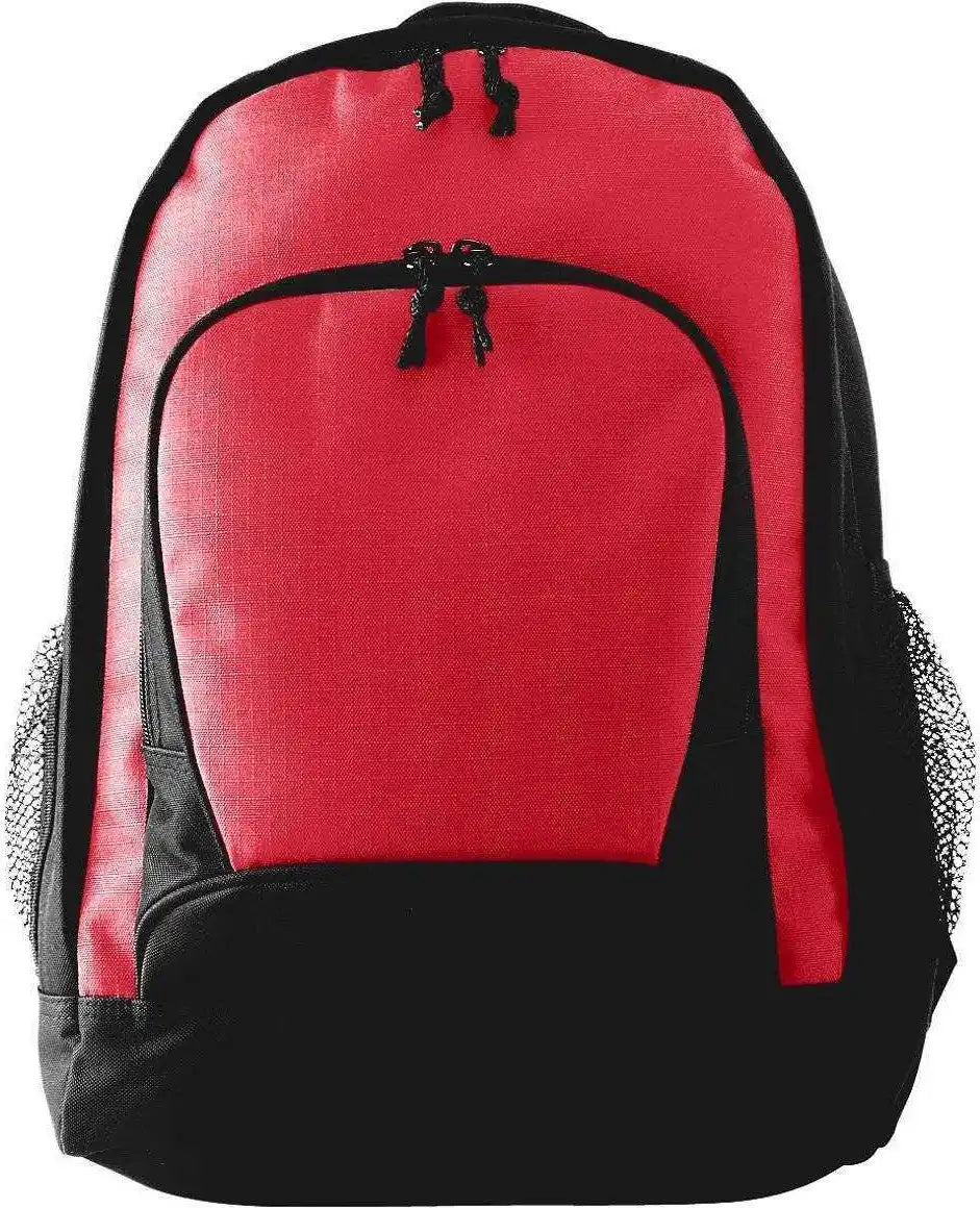 Augusta 1710 Ripstop Backpack - Red Black