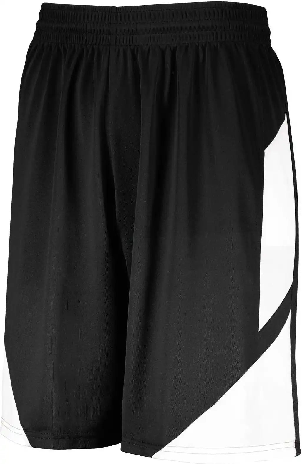 Augusta 1734 Youth Step-back Basketball Shorts - Black White