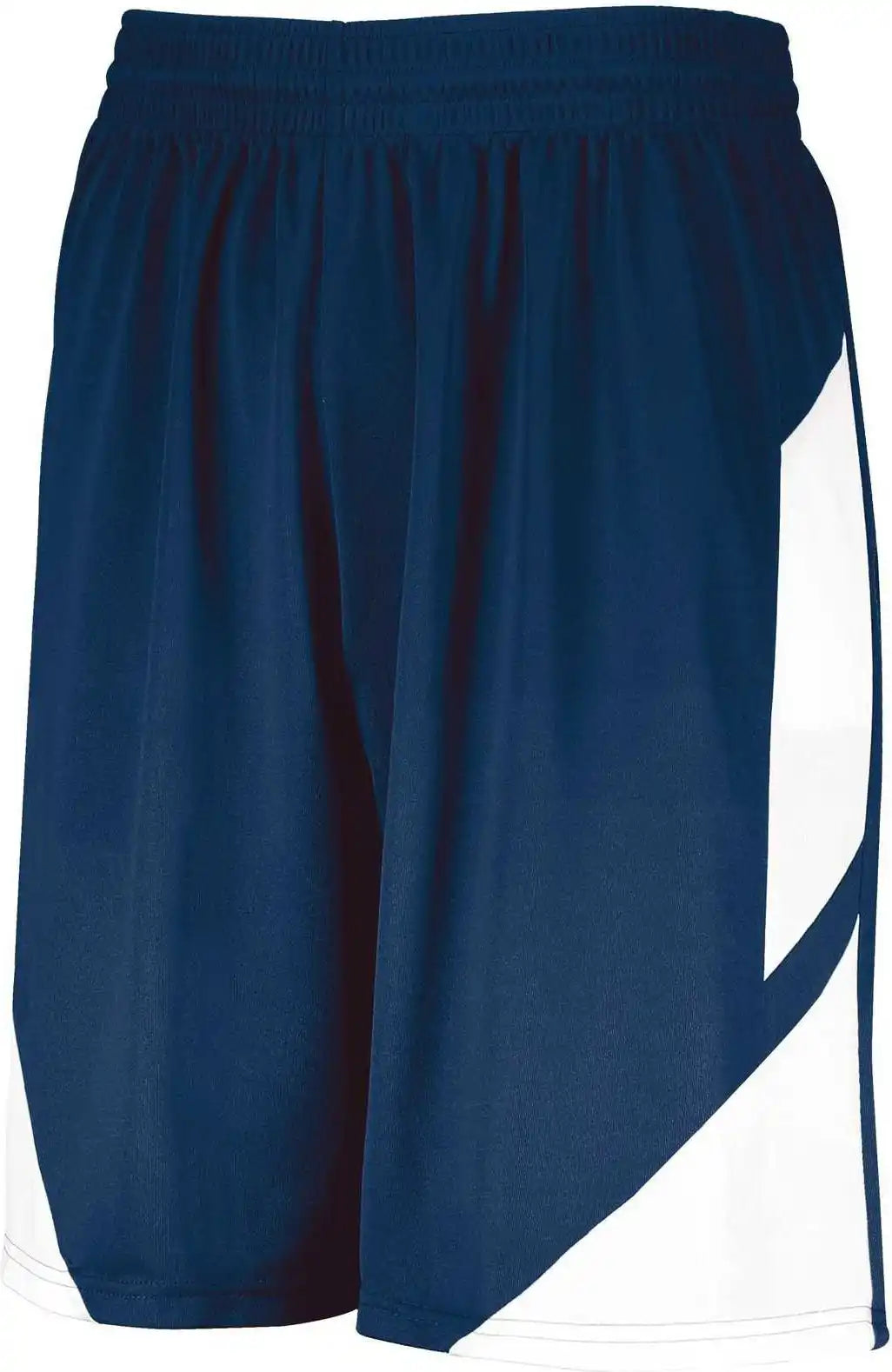 Augusta 1734 Youth Step-back Basketball Shorts - Navy White