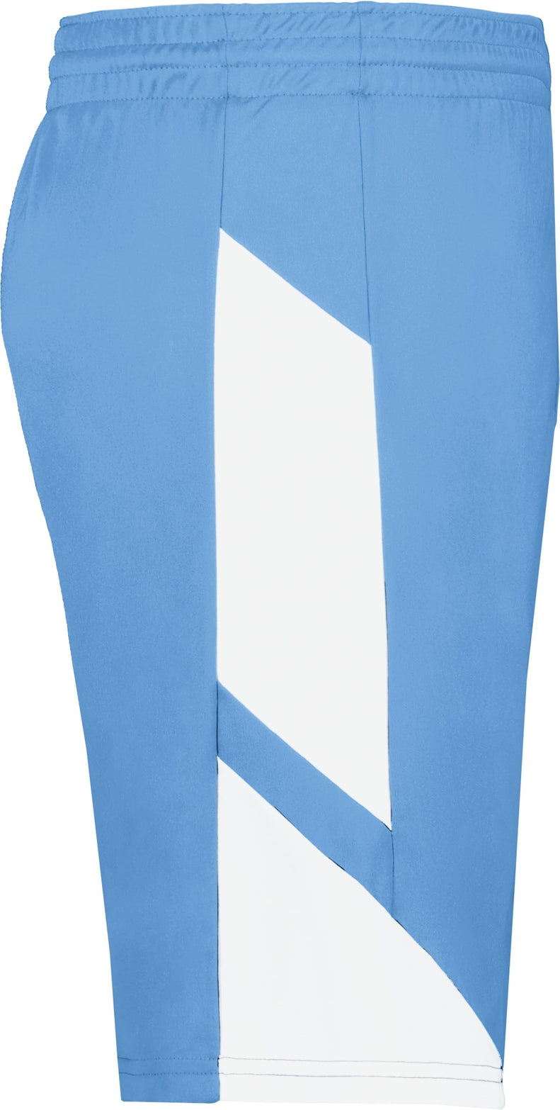 Augusta 1736 Step Back 6’’ Short - Columbia Blue White