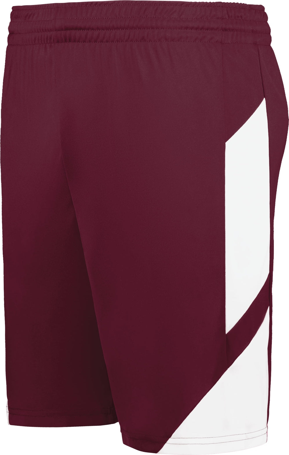 Augusta 1736 Step Back 6’’ Short - Maroon White - Adult s