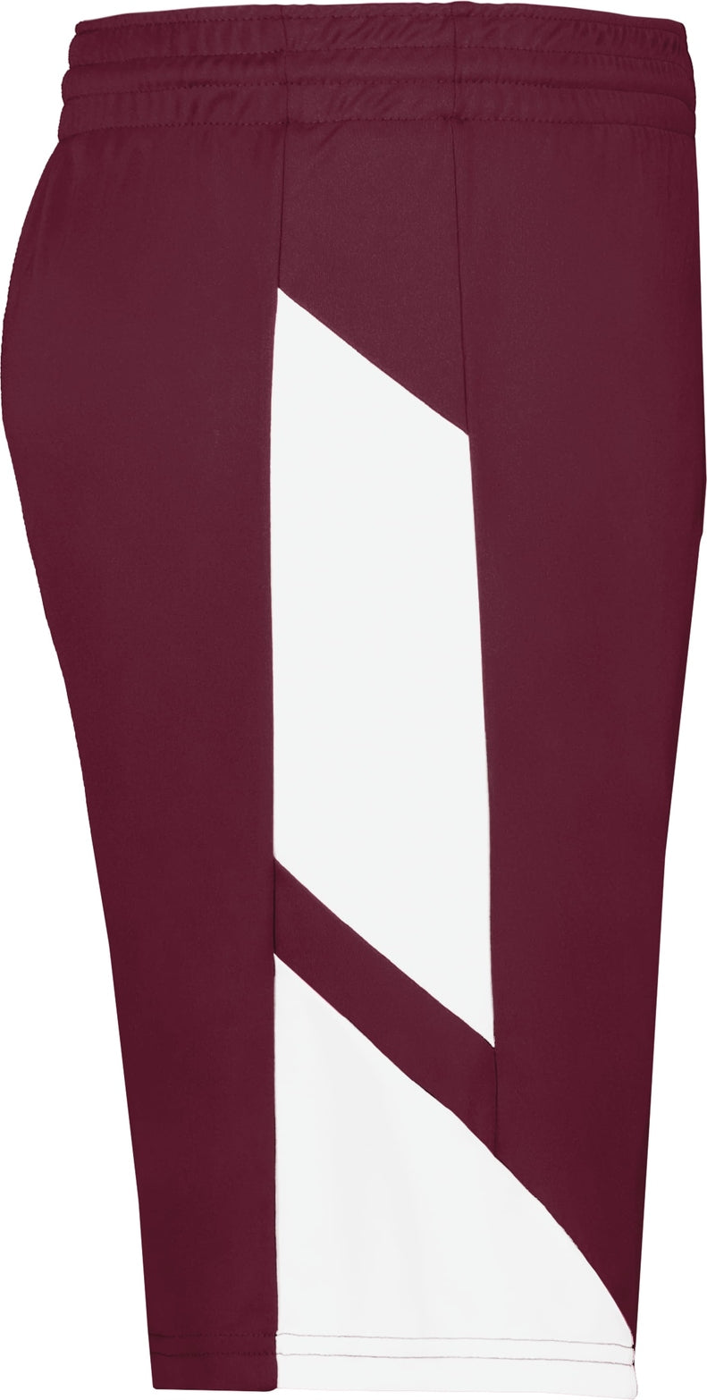 Augusta 1736 Step Back 6’’ Short - Maroon White