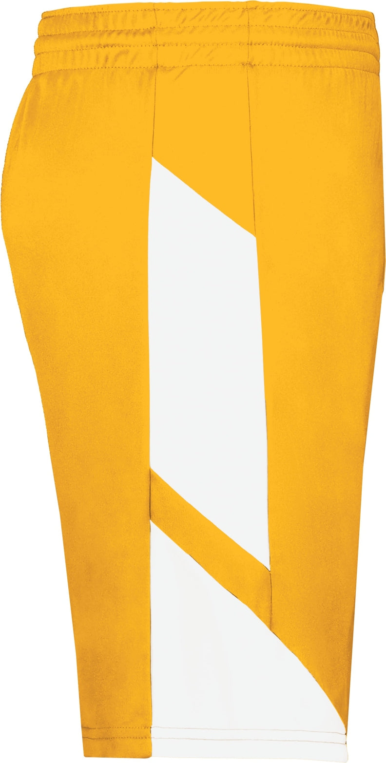 Augusta 1737 Youth Step-back 6’’ Shorts - Gold White