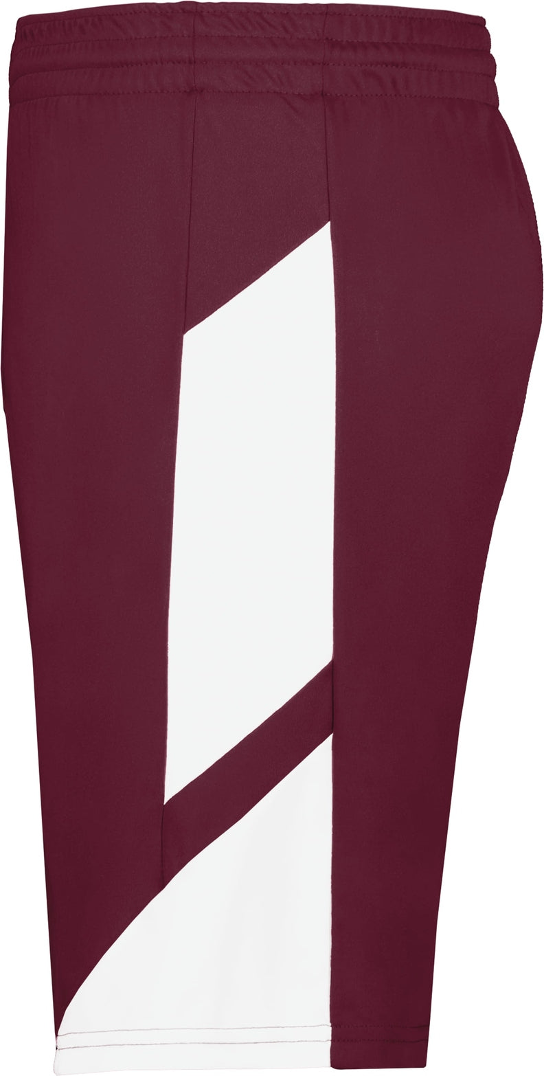 Augusta 1737 Youth Step-back 6’’ Shorts - Maroon White