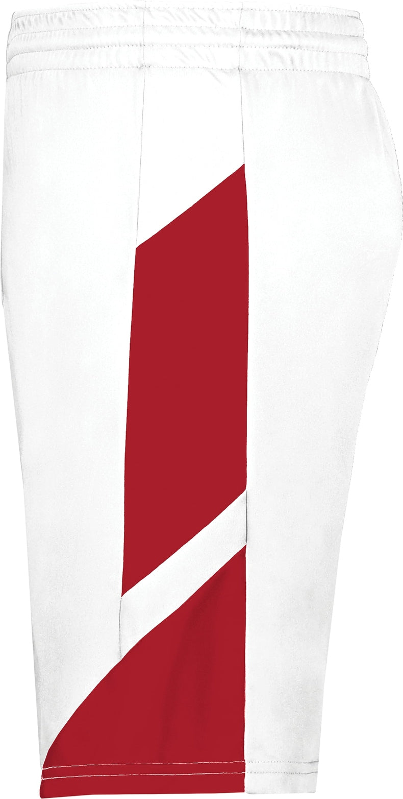 Augusta 1737 Youth Step-back 6’’ Shorts - White Red