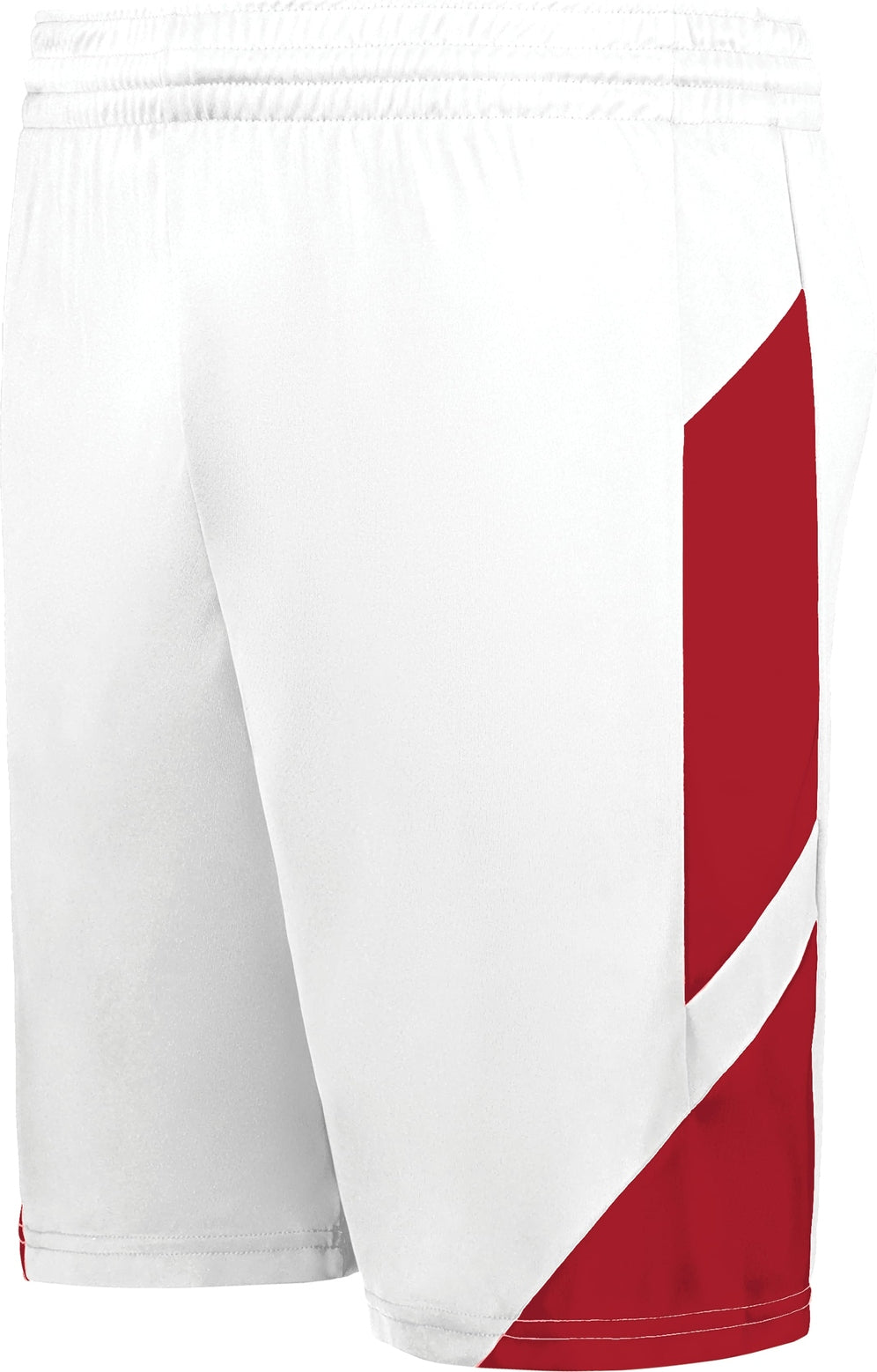 Augusta 1737 Youth Step-back 6’’ Shorts - White Red - s