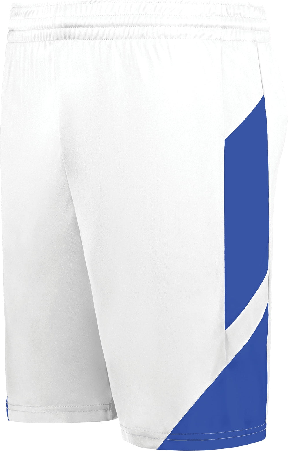 Augusta 1737 Youth Step-back 6’’ Shorts - White Royal - s