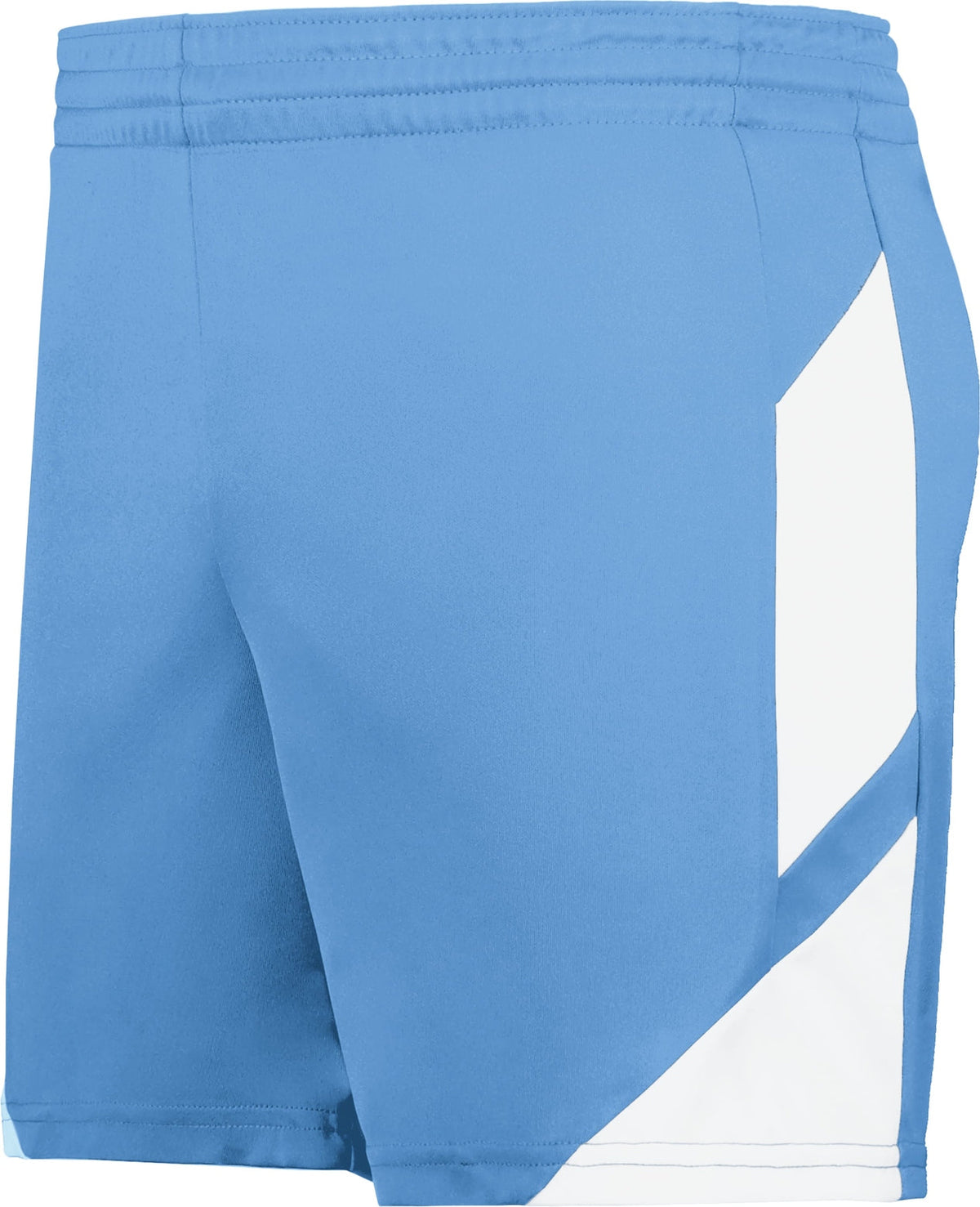 Augusta 1738 Ladies Step-back 5’’ Shorts - Columbia Blue White - Adult Xs