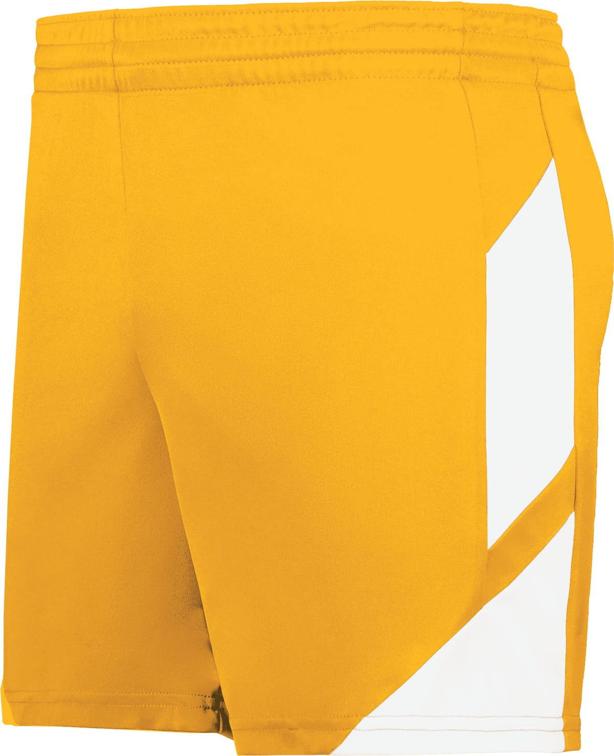 Augusta 1738 Ladies Step-back 5’’ Shorts - Gold White - Adult Xs