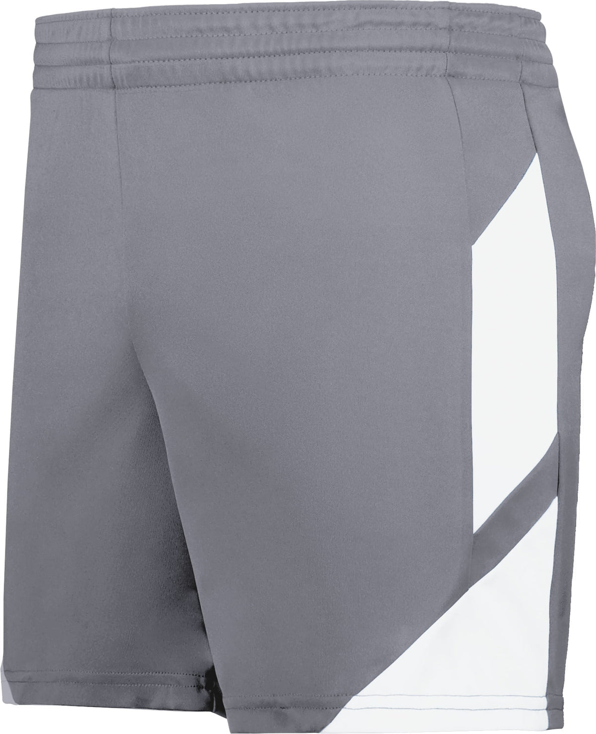 Augusta 1738 Ladies Step-back 5’’ Shorts - Graphite White - Dark Gray / Adult Xs