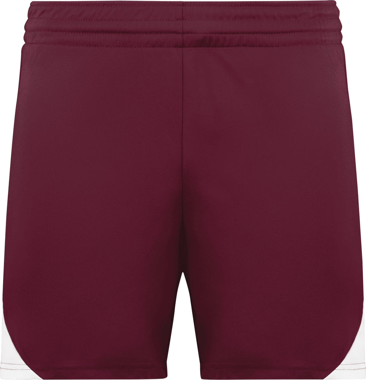 Augusta 1738 Ladies Step-back 5’’ Shorts - Maroon White