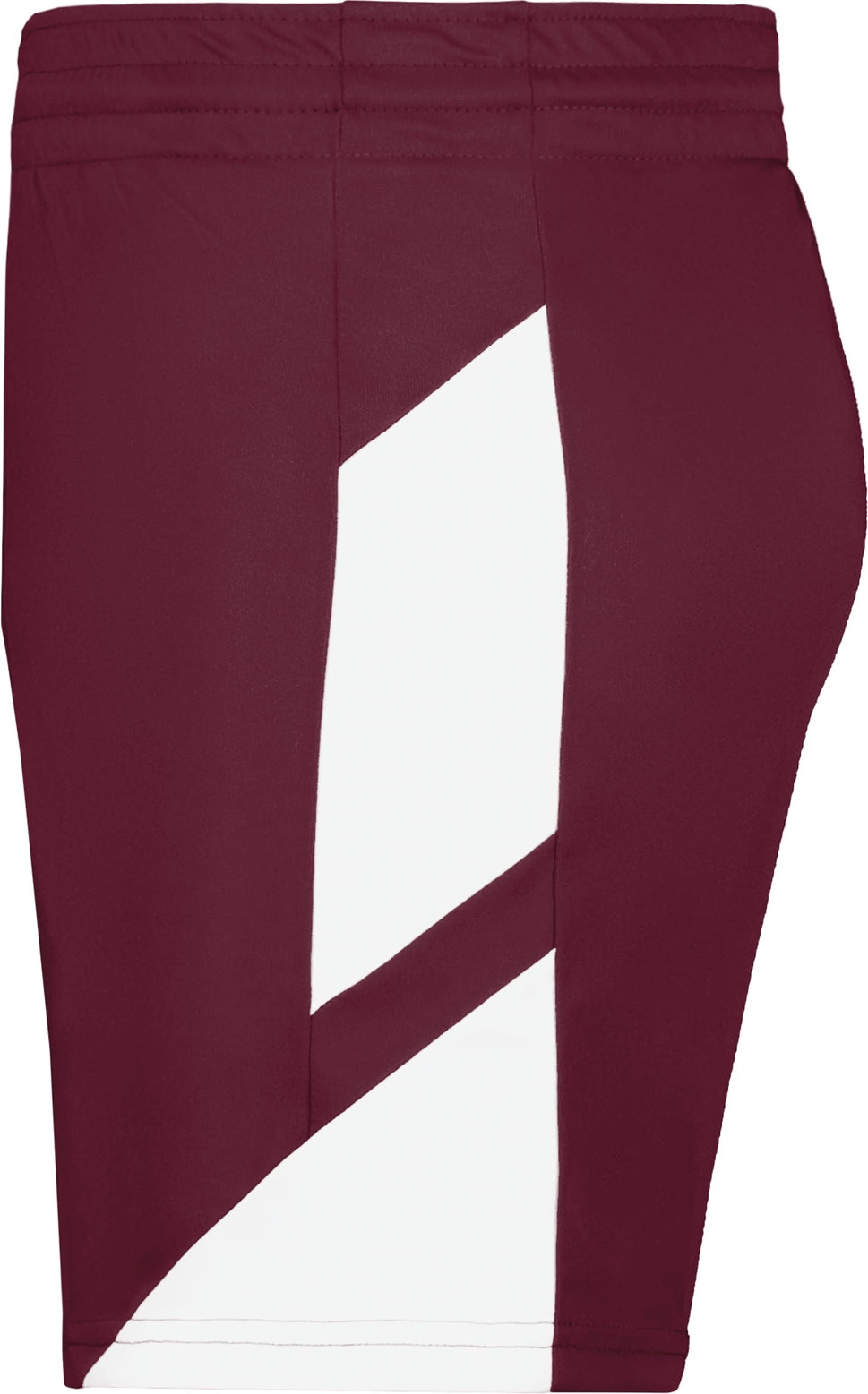 Augusta 1738 Ladies Step-back 5’’ Shorts - Maroon White
