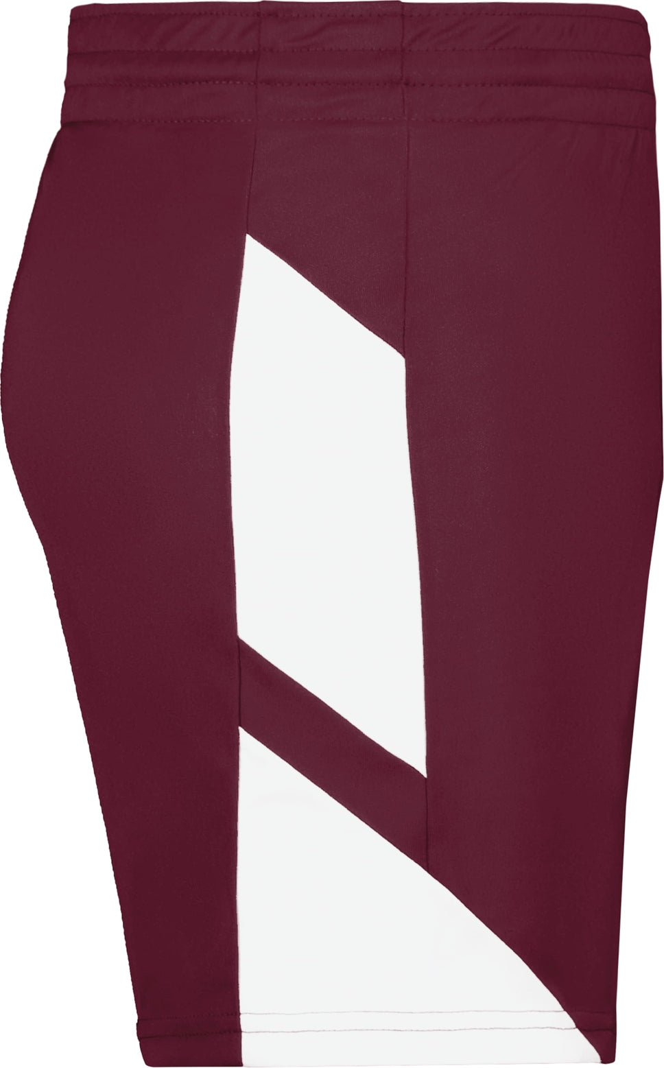 Augusta 1738 Ladies Step-back 5’’ Shorts - Maroon White