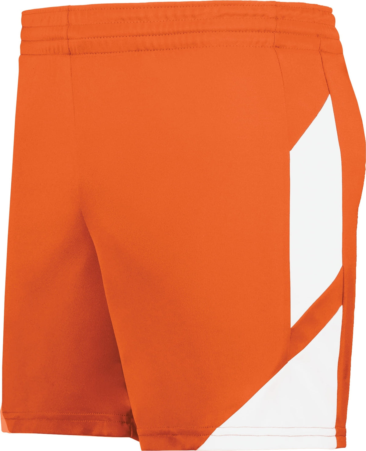 Augusta 1738 Ladies Step-back 5’’ Shorts - Orange White - Adult Xs