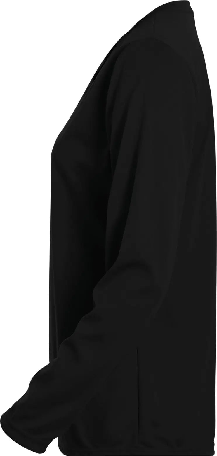Augusta 1788 Ladies Long Sleeve Wicking T-shirt - Black
