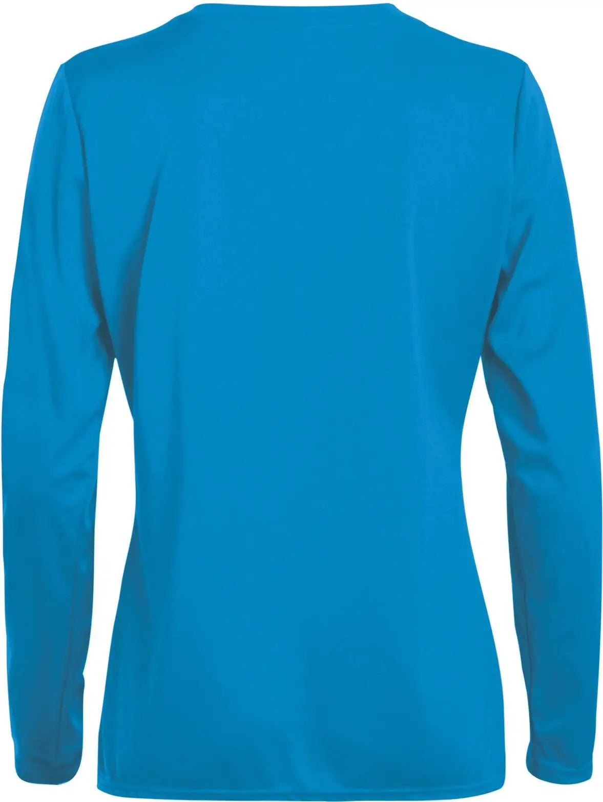 Augusta 1788 Ladies Long Sleeve Wicking T-shirt - Power Blue