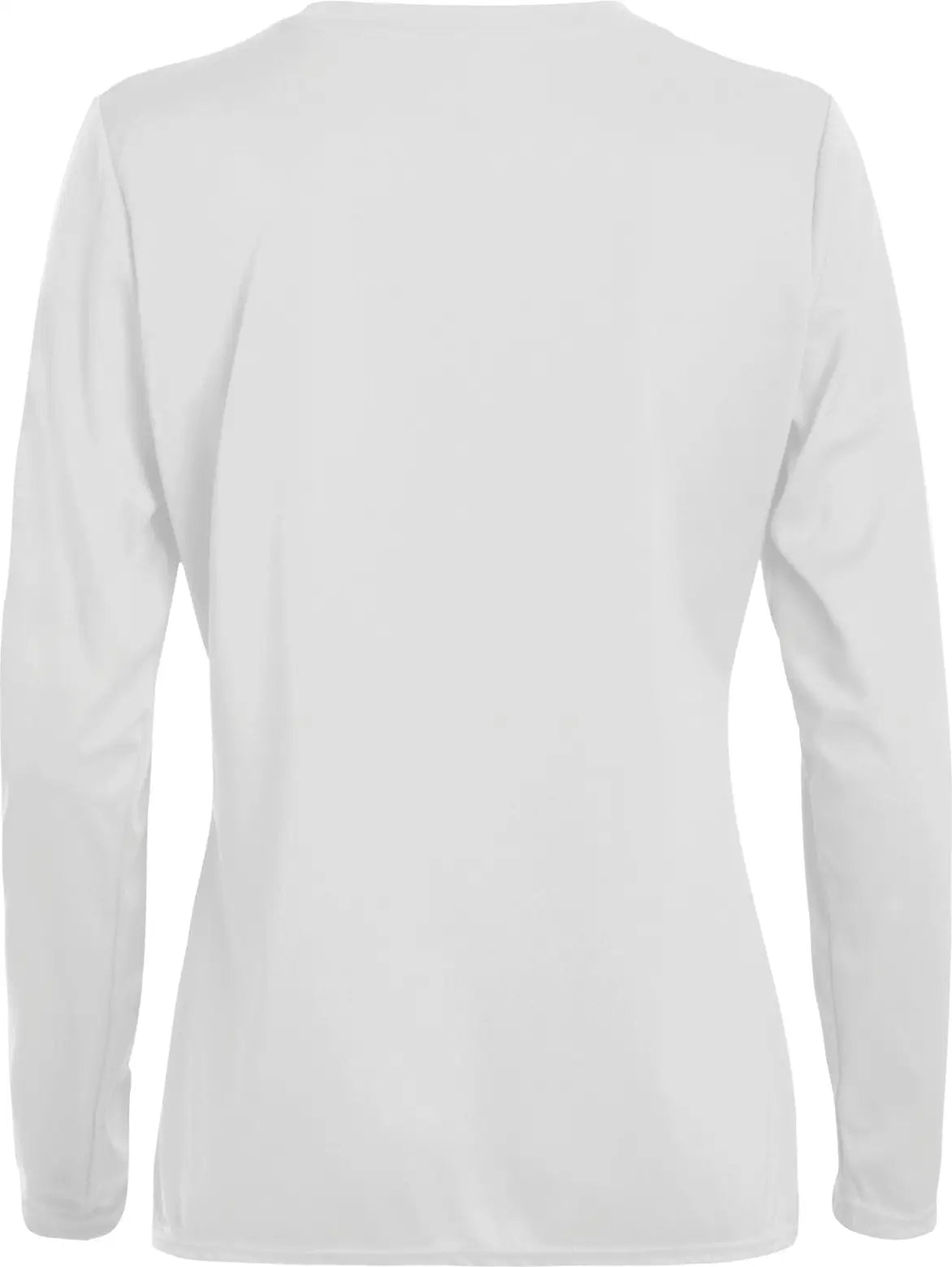 Augusta 1788 Ladies Long Sleeve Wicking T-shirt - White